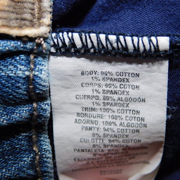 The Children's Place Girls 3T Denim Leopard Print Trim Skirt - Picture 9 of 10